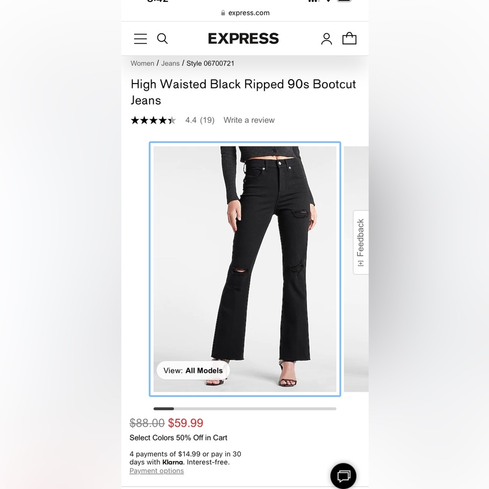 Black jeans